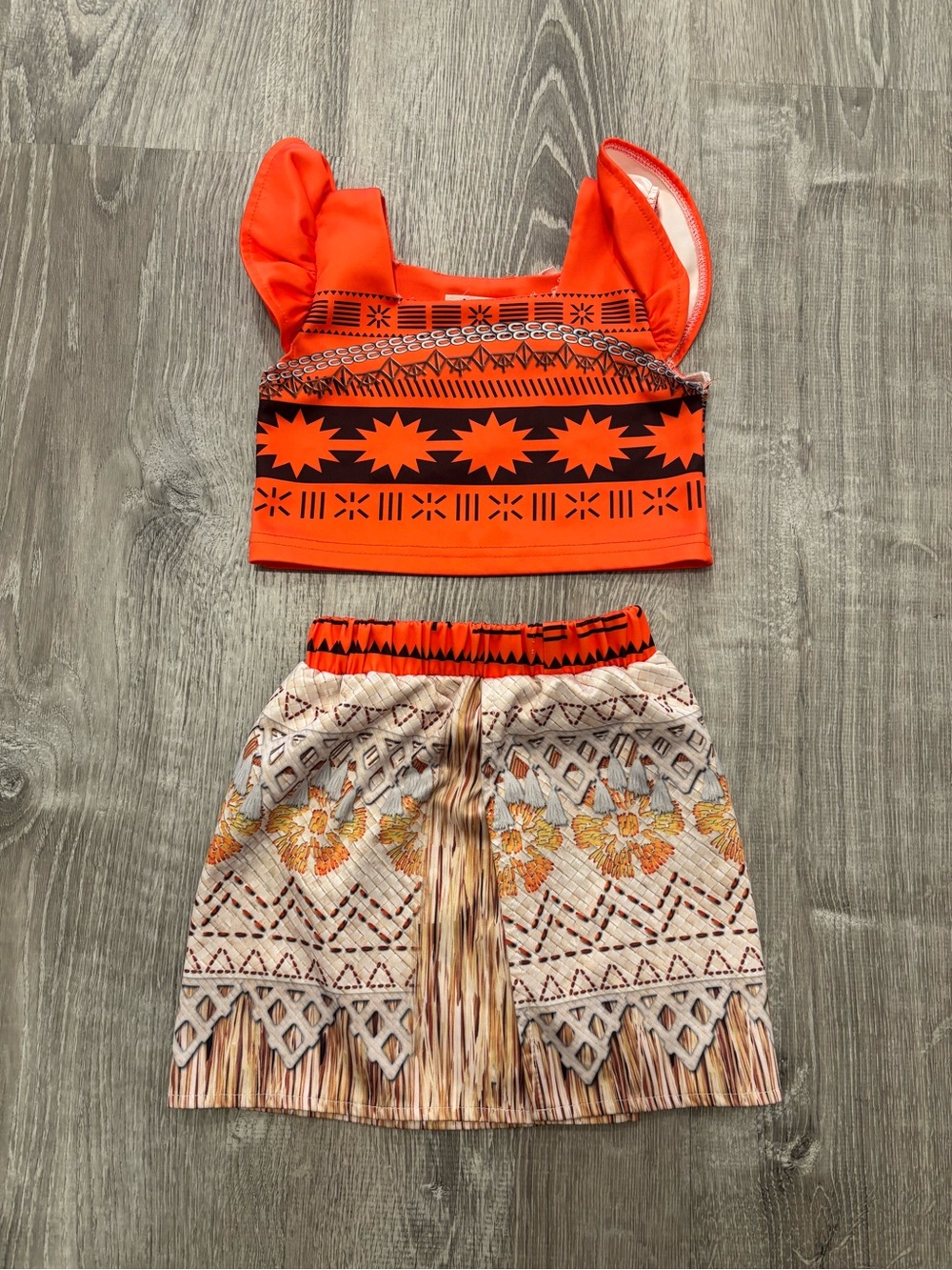 Moana play two piece outfit
